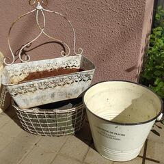 🥀アンティーク レトロ プランター ガーデニング 植木鉢 鉢🌹