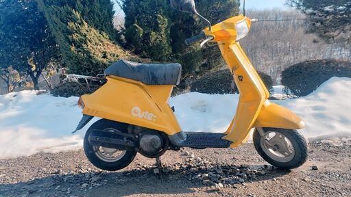 YAMAHA‼️原付キュート‼️通勤 町乗り 配達❗50cc実働‼️即配送ok YAMAHA‼️原付キュート‼️通勤 町乗り 配達❗50cc実働‼️即配送ok