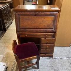 JF3595 ライティングデスク コンセント付き