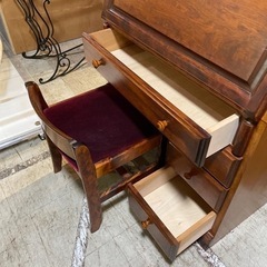 JF3595 ライティングデスク コンセント付き