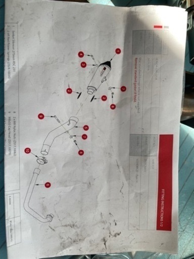 スコーピオン セルケトテーパーフルエキゾーストマフラー CBR125R