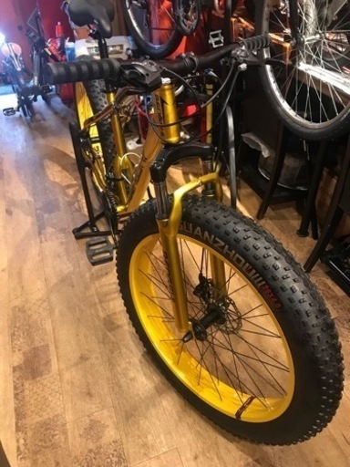 自転車 (値下げ) 新品未使用 軽い ファットバイク？ビーチクルーザー