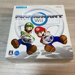 マリオカート　Wii ソフト　ハンドルセット