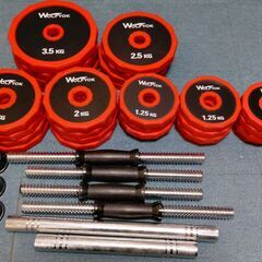 可変式ダンベル・バーベルと折り畳み式ベンチ