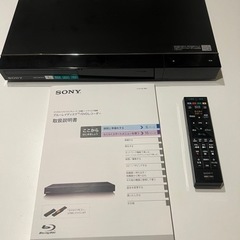 SONY Blu-ray DVD レコーダー
