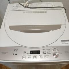 【ネット決済】【相談中】SHARP洗濯機ES-G55TC-N 5...