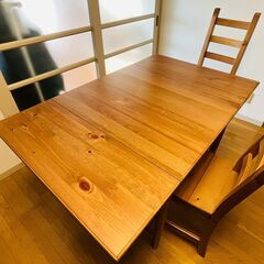 IKEAダイニングテーブル&チェア