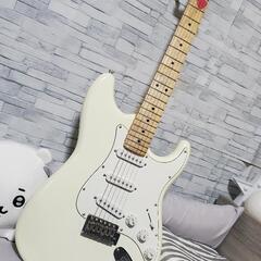 【ネット決済】白　ホワイト　エレキギター　セット