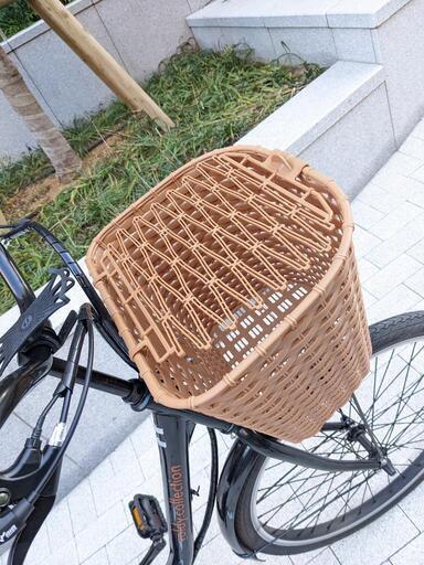 カゴ付、電動自転車