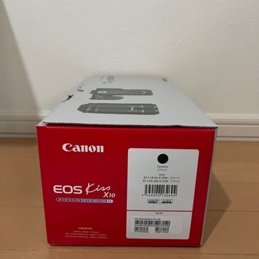 【早い者勝ち】新品未開封Canon EOS KISS X10 ダブルレンズセット - 練馬区