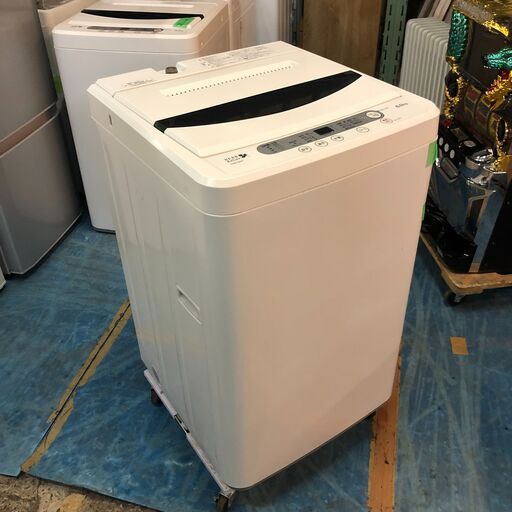 $　【配送可能！】ヤマダ電機　HerbRelax　全自動電気洗濯機　6.0Kg 　風乾燥　給排水ホース付属　YWM-T60A1