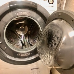 【値引】2018年発売SHARPドラム式洗濯乾燥機ES-S7C