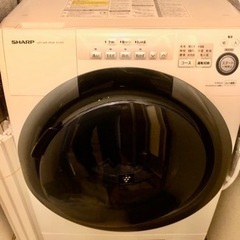 値引】2018年発売SHARPドラム式洗濯乾燥機ES-S7C