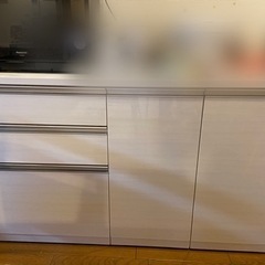 【ネット決済】食器棚 キッチンカウンター 収納 キッチンボード ...