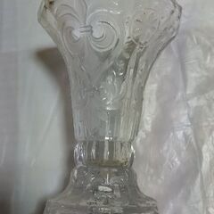 中古　ガラス花瓶