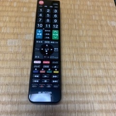 テレビリモコン　エレコム　ERC-TV01BK-SO