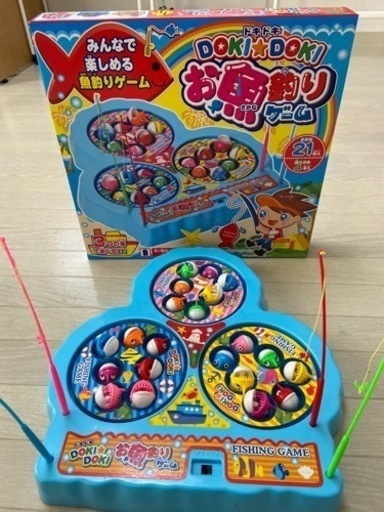 ドキドキお魚釣りゲームおもちゃ知育玩具 くまたろう 三条のおもちゃの中古あげます 譲ります ジモティーで不用品の処分