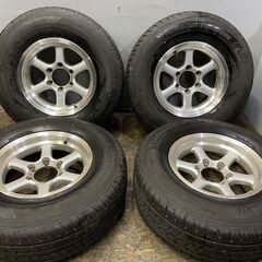 【GOODYEAR EfficientGrip SUV HP01 265/70R16】夏タイヤ【社外ホイール 16インチ 8J6HPCD139.7+5】ハイラックスサーフ等　(MTA274)クレジットカード QRコード決済可能 GOODYEAR EfficientGrip SUV HP01 265/70R16】夏タイヤ【社外ホイール