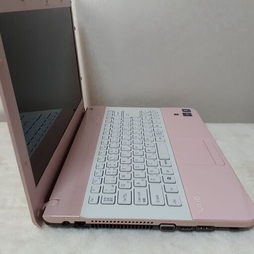 新到着 SONY ノートパソコン・ピンク・ SSD搭載・Webカメラ・Bluetooth ...