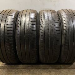 DUNLOP ENASAVE RV505 215/60R17 17インチ 夏タイヤ 4本 2019年製 バリ溝 ヴェルファイア C-HR エクストレイル等　(VTN555) クレジットカード QRコード決済可能