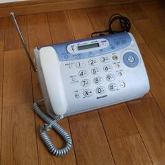 SHARPの古い電話機