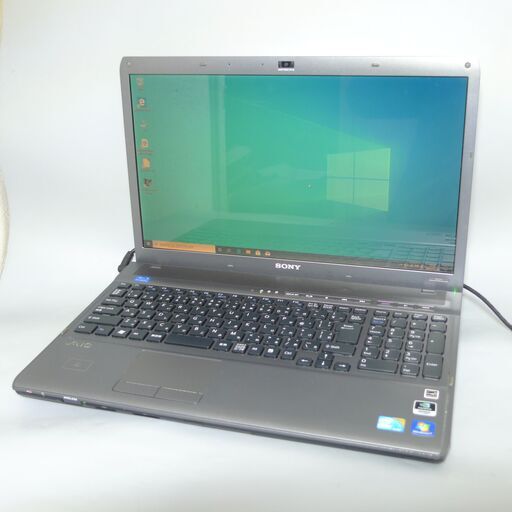 新品SSD Wi-Fi有 ノートパソコン 中古良品 フルHD 16.4型 SONY VPCF148FJ Core i5 4GB Blu-ray 無線 Bluetooth カメラ Win10 Office