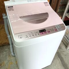 動作保証あり】SHARP シャープ 2017年 ES-TX5A 5.5kg/3.5kg 洗濯乾燥機【