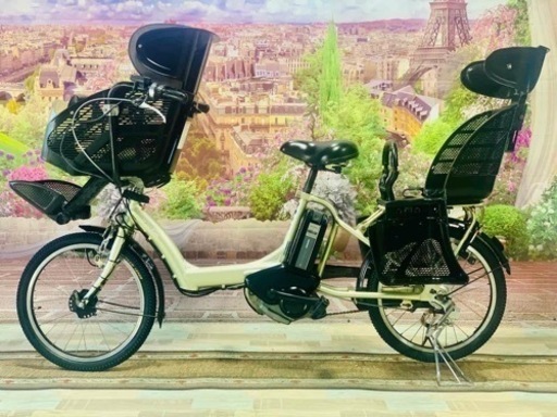 D34D電動自転車M09M/長生き8アンペア/保証/新品タイヤ/ヤマハ