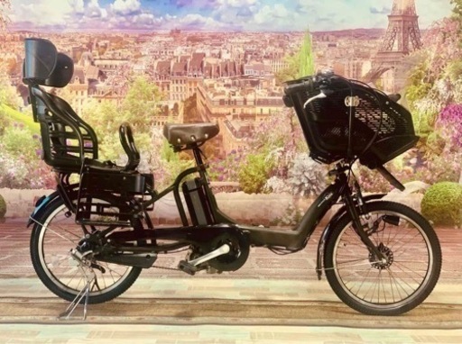 D34D電動自転車M21M/長生き8アンペア/一年保証/新品タイヤ/ヤマハ