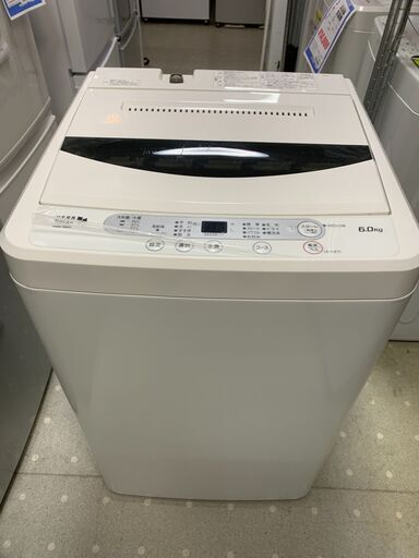 ★来店限定★　□ヤマダ　6kg全自動洗濯機　YWM-T60A1　2017年製