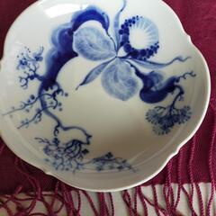 Ｍｅissen.マイセン、ブルーオーキッド、カップ&ソーサー2客、ティーポット、クリーマー、セット