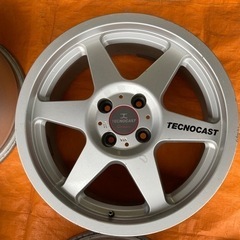 🌈テクノキャスト コルシア 16インチアルミ4本