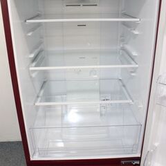 アクア AQR-18H(R) 冷蔵庫 184L 右開き ルージュ 単身者用 一人暮らし