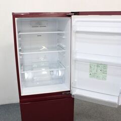 アクア AQR-18H(R) 冷蔵庫 184L 右開き ルージュ 単身者用 一人暮らし 耐熱100℃テーブル 2019年製 AQUA 中古家電 店頭引取歓迎 R5252) アクア AQR-18H(R) 冷蔵庫 184L 右開き ルージュ 単身者用 一人暮らし