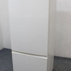 アクア AQR-18F(W) 冷蔵庫 184L 右開き 2ドア ミルク 単身者