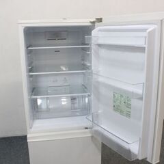 アクア AQR-18F(W) 冷蔵庫 184L 右開き 2ドア ミルク 単身者 