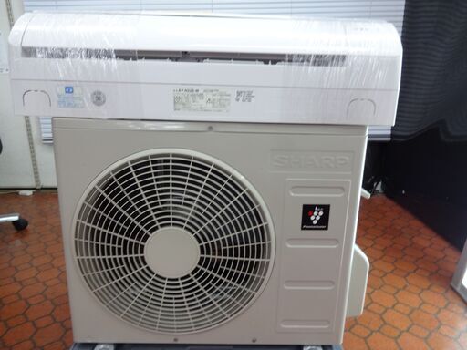 ID 997574　エアコン　シャープ　2.2K　6～8畳用　冷暖房　２０２１年製　AY-N22S-W