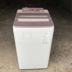 倉庫に在庫あり。パナソニック 洗濯機 2017年 7.0kg 泡...