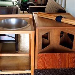 ◆そば打ち道具 こね鉢 麺台 足付き 蕎麦打ち　麺打ち　のし棒 そば ソバ うどん◆