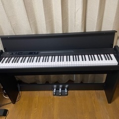【ネット決済】電子ピアノ　KORG コルグ LP-380BK