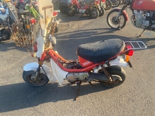 ヤマハ チャッピー50 部品取り クランキングOK 引取限定 439