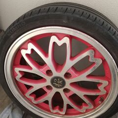 値下げタイヤホイールセット165/45R16クムホ山有オフセット＋45 5.5J 