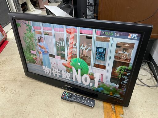 デジタルハイビジョン液晶テレビ　No.11549　TH-L32C2　パナソニック　2010年製　スタンドなし　壁掛けスタンド　【リサイクルショップどりーむ荒田店】