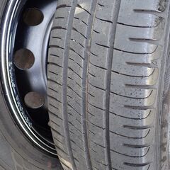 ★ハスラーに似合うと思いますが如何でしょう？デイトナのメッキトリムリングとセンターキャップ付きタイヤ＆ホイール