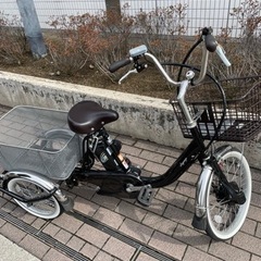 【引渡し希望】電動アシスト付き三輪自転車 直送】 ノーパンク 電動 アシスト 三輪自転車｜nihonchokuhan(日本直販