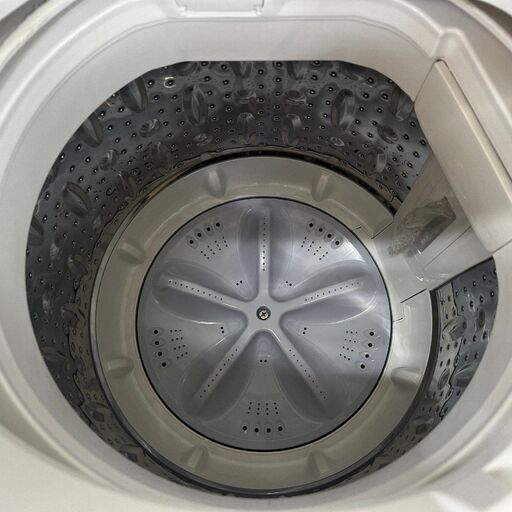 ◎B438 シャープ 全自動洗濯機 5.5kg バイオレット ES-GE5A-V【店頭渡し限定・6カ月保証付】