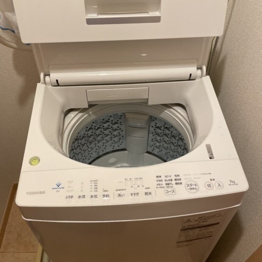 洗濯機　TOSHIBA AW-7D7(W)