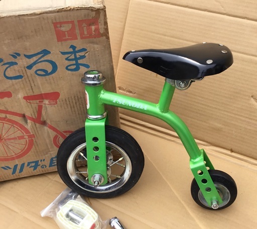 希少・未使用品＞ツノダ・ミニ自転車・ミニだるま