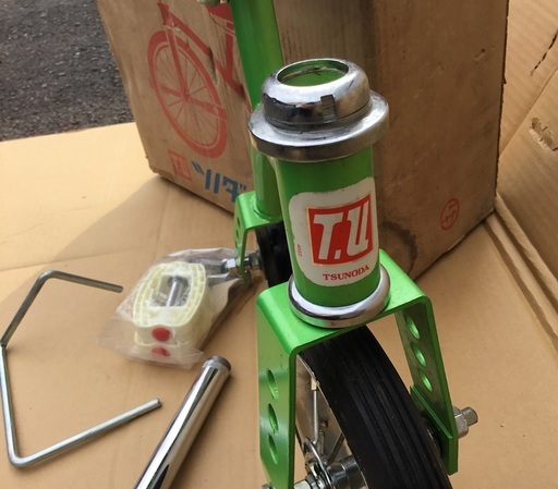 希少・未使用品＞ツノダ・ミニ自転車・ミニだるま