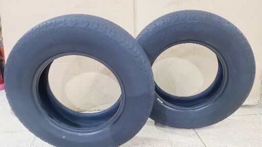 ◆◆SOLD OUT！◆◆　工賃込み☆ハイエースやキャラバンに195/80R15(2本)ダンロップ